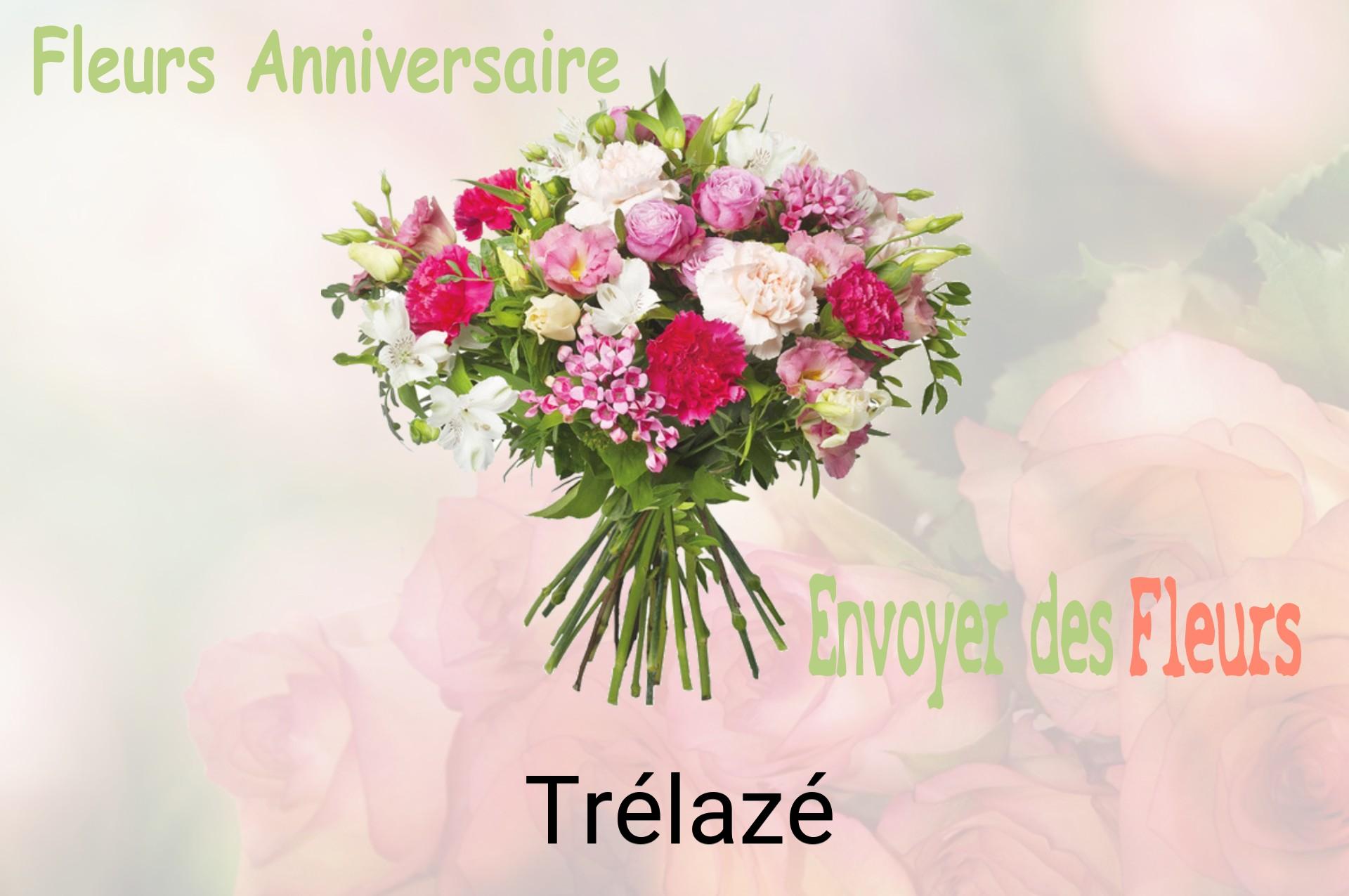 Bouquet de fleurs d’anniversaire livré à Trélazé